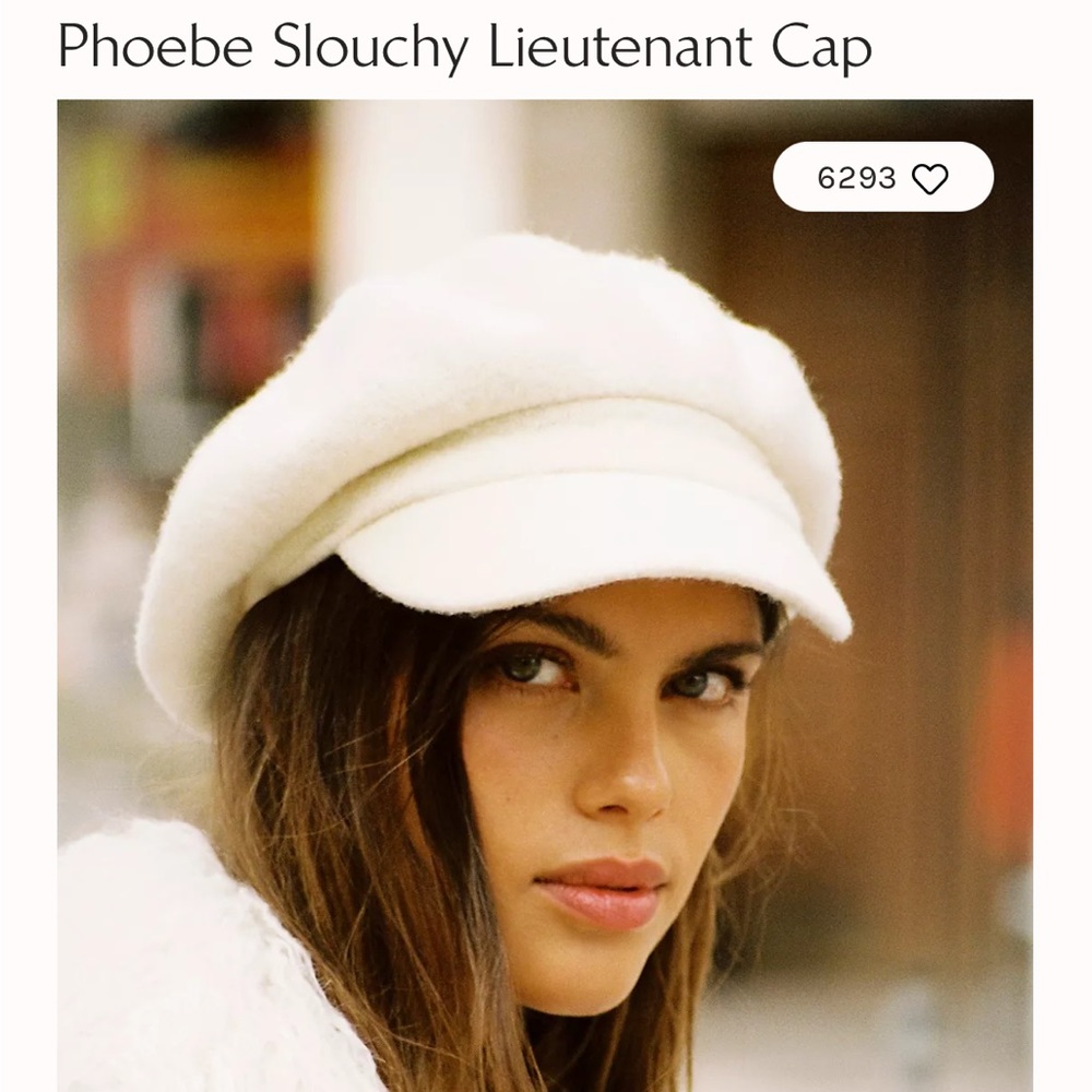 Phoebe Slouchy Lieutenant Cap